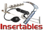 Insertables, Prostate Stimulators, Ano-Scopes, Probes, Stainless Steel