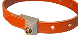 Locking Institutional Leather Belts