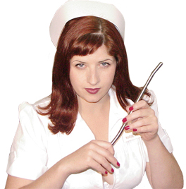 Nurse Angela with a Hank Sound Urethra Dilator